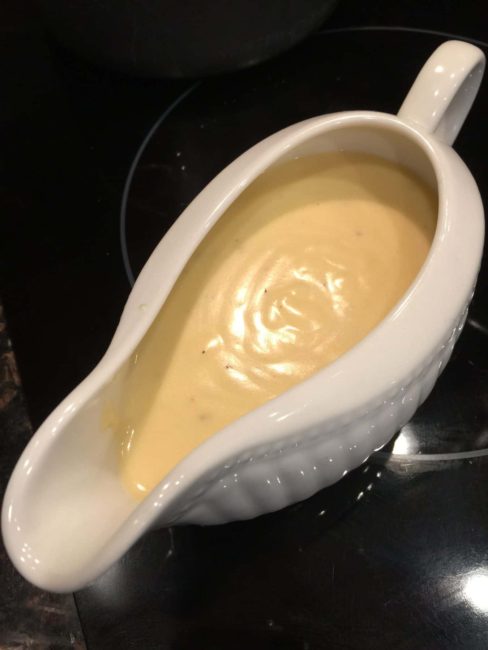 Cheddar Cheese Sauce for Veggies