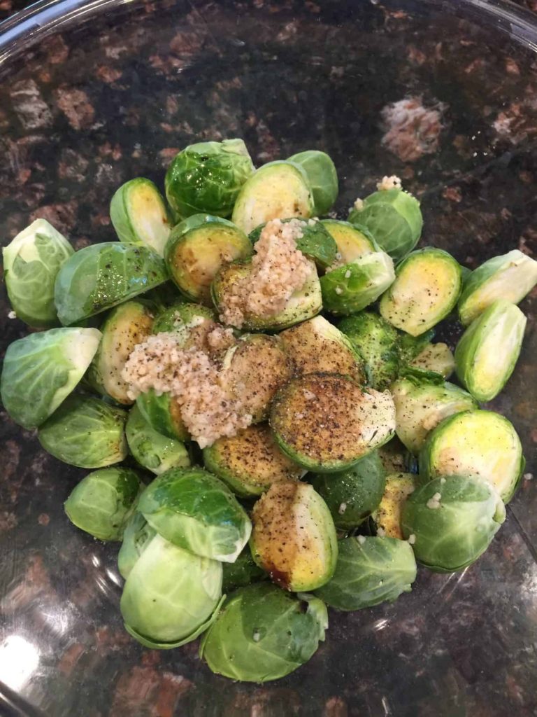 Balsamic Roasted Brussels Sprouts (Air Fryer) | The Recipe Bandit