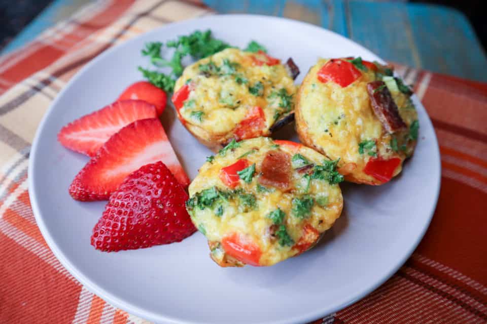 Finished Muffin Tin Breakfast Bites