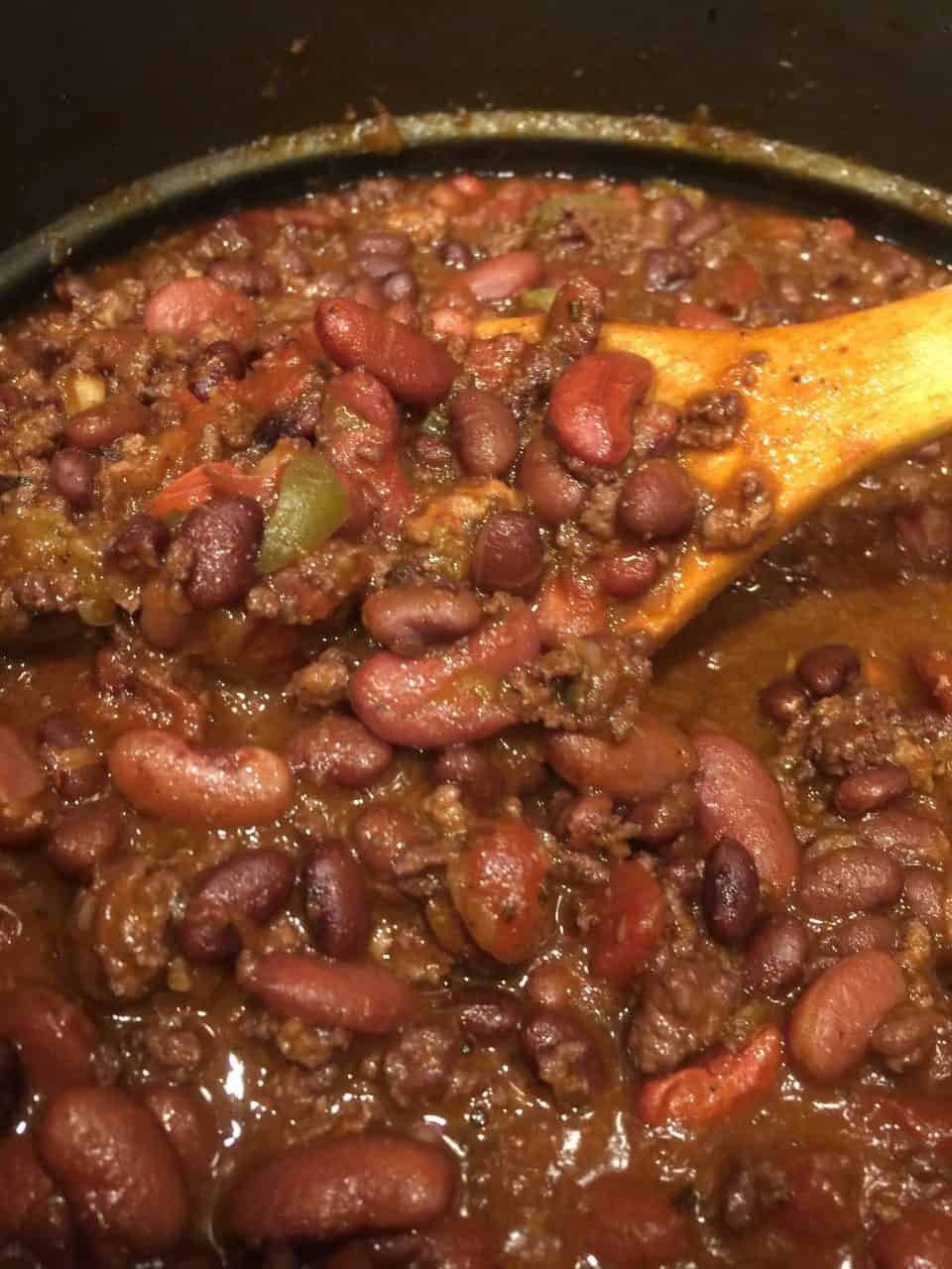 Instant Pot Game Day Chili ~ The Recipe Bandit