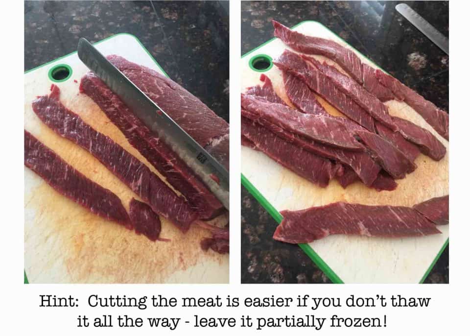 Meat Cutting HINT side by side