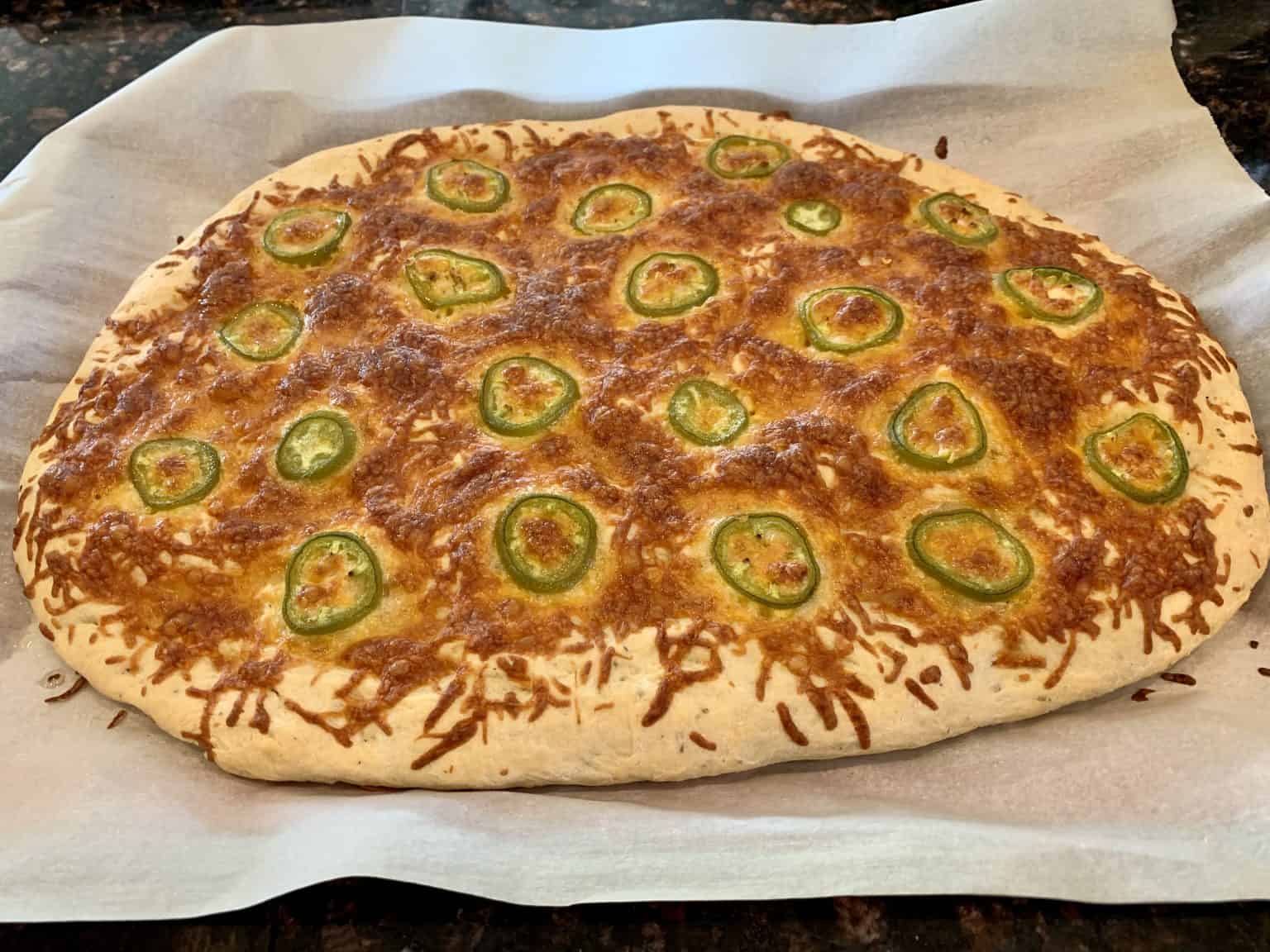 Jalapeno Cheese Focaccia Bread The Recipe Bandit