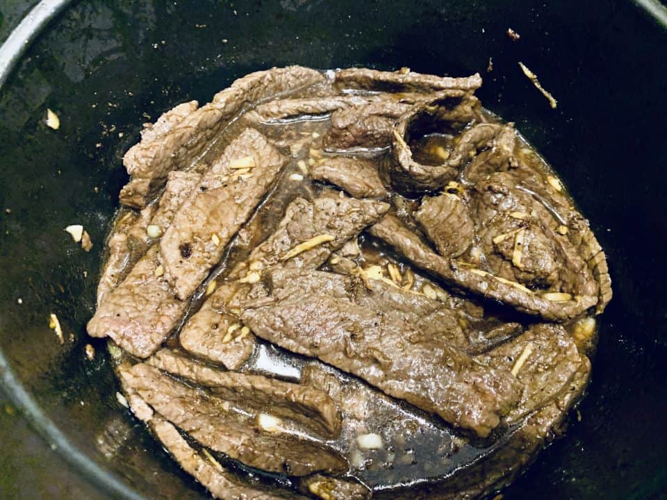 Easy Instant Pot Mongolian Beef