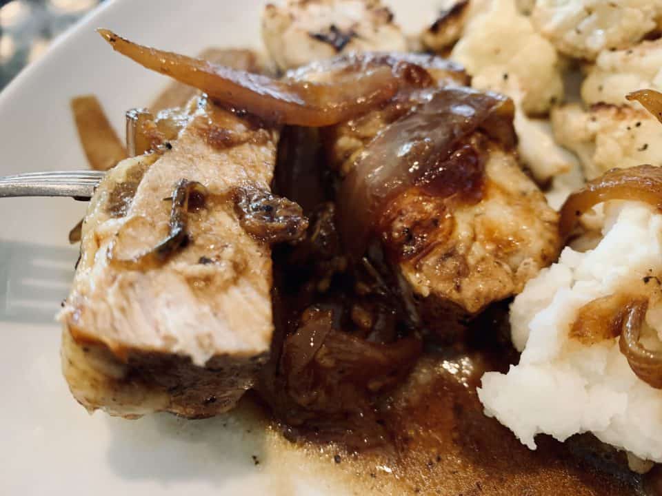 Smothered French Onion Pork Chops
