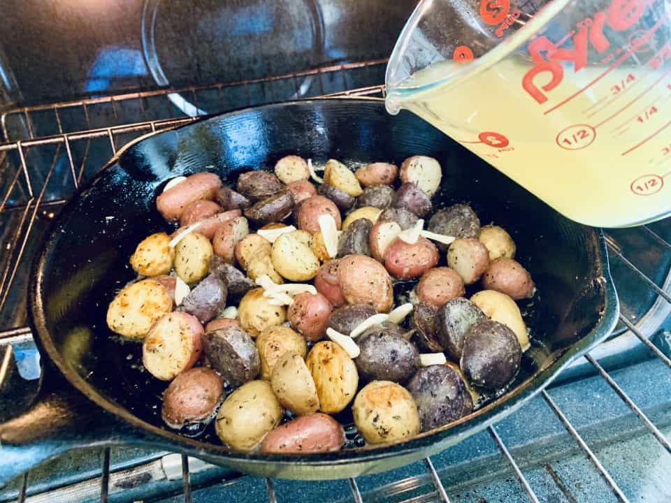 Melting Baby Potatoes
