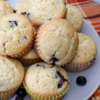 Lemon Blueberry Sunshine Muffins