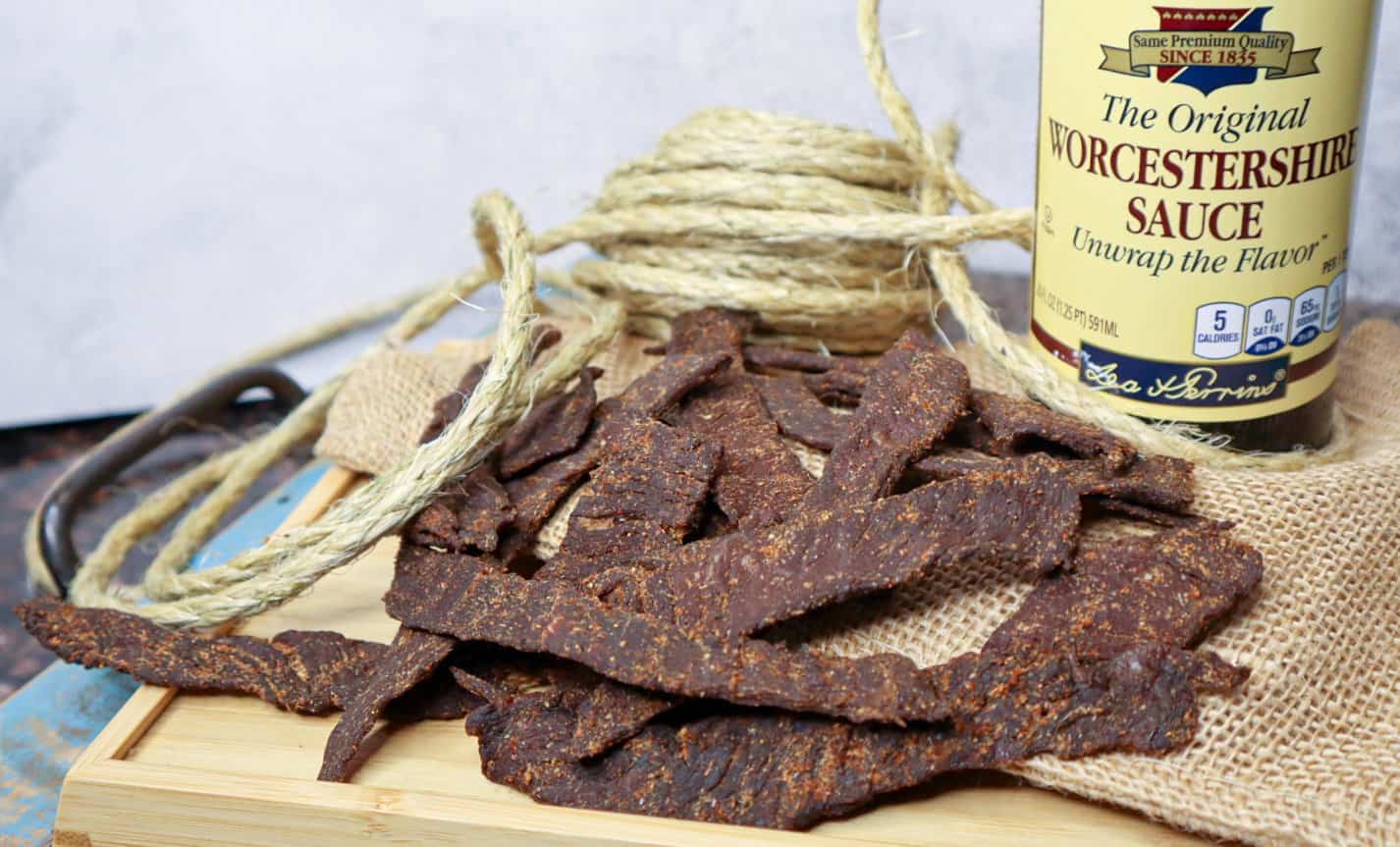 Worcestershire Beef Jerky ~ The Recipe Bandit