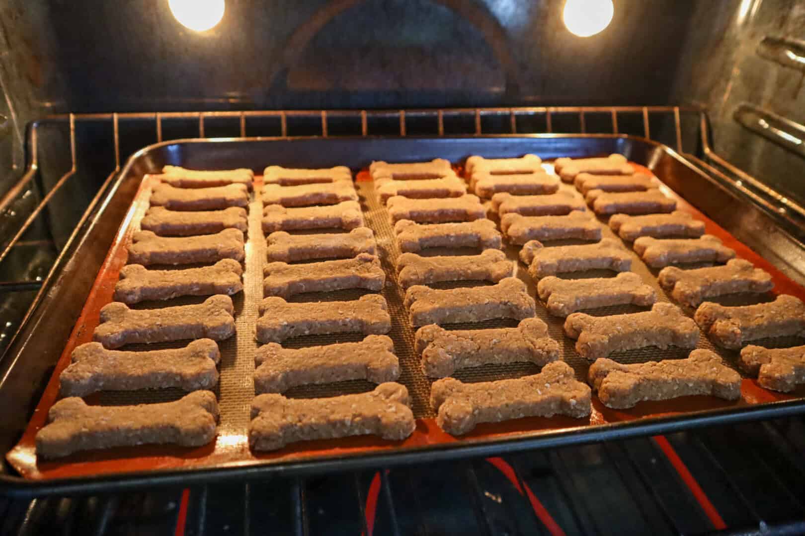 Picture of Homemade Peanut Butter & Banana Dog Treats ~ The Recipe Bandit