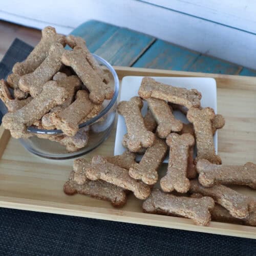 Homemade Dog Treats With Peanut Butter Banana And Oats